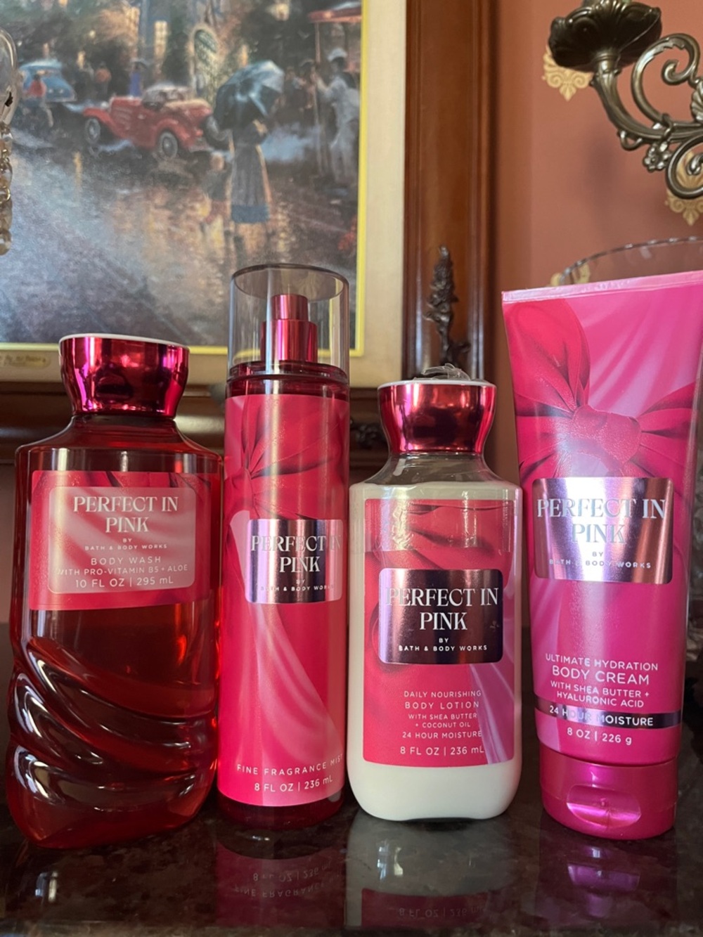 NEW Set Bath and Body Works Pretty in Pink